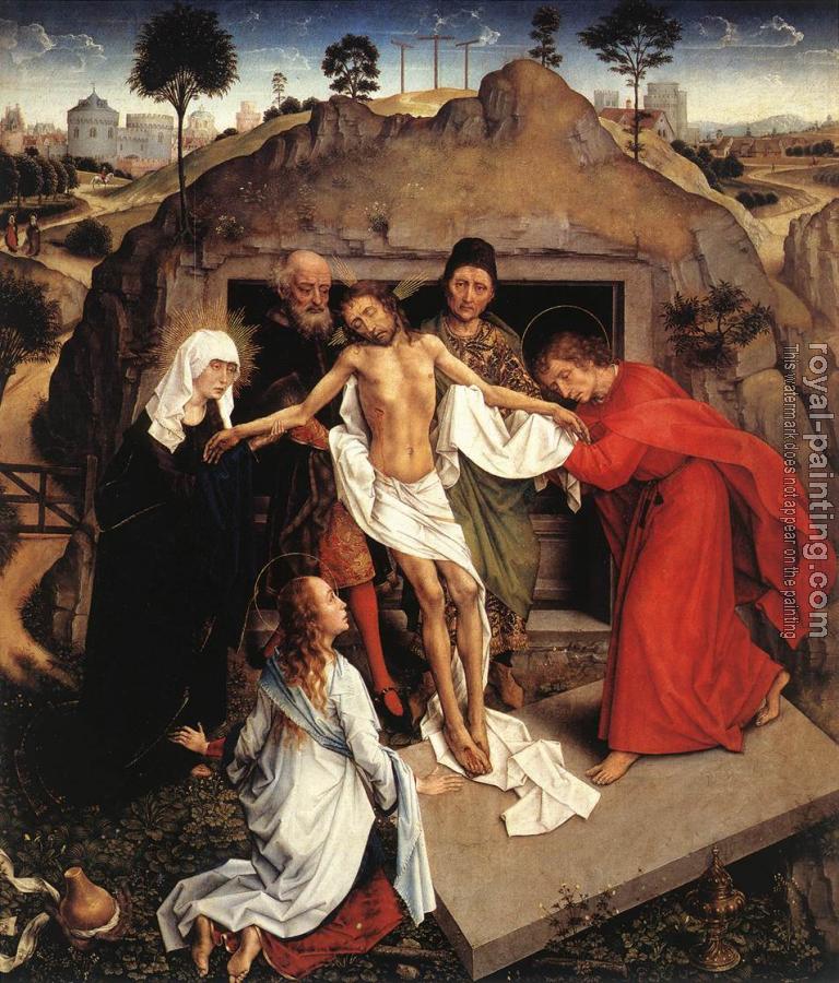 Rogier Van Der Weyden : Entombment of Christ